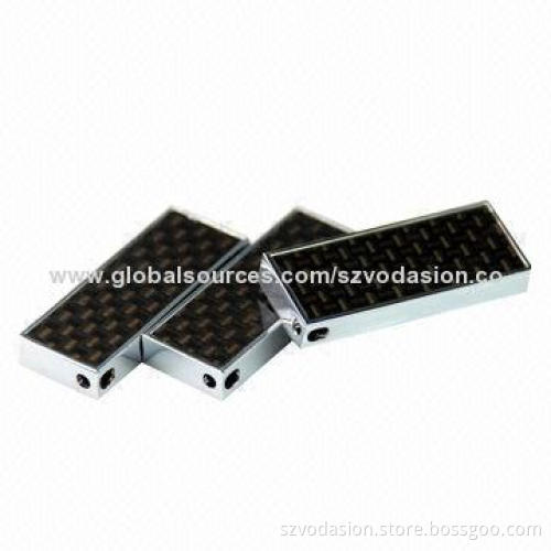 New Arrival Customer Logo Printing Carbon Fiber USB Flash Drive
